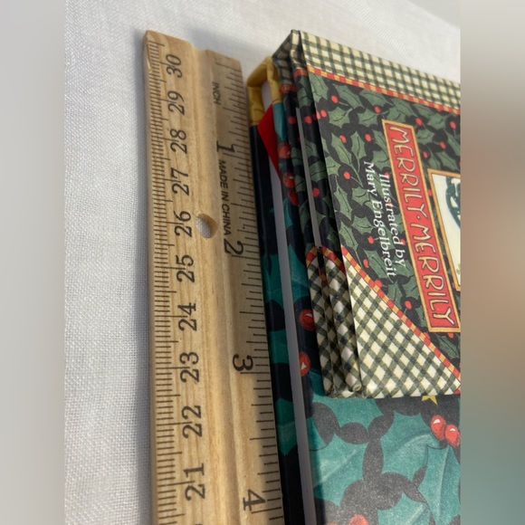 Christmas Journal Mary Engelbreit theme HC BOOK LOT Holiday organizer Quote - Picture 16 of 16